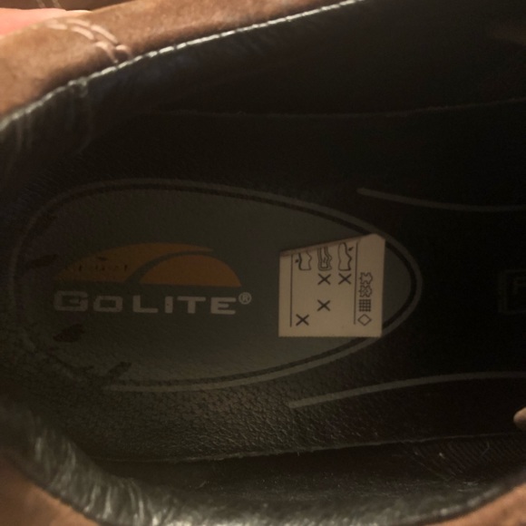 GoLite Men’s Brown/ Orange Hiking Shoes Size 12.5 - Picture 9 of 11